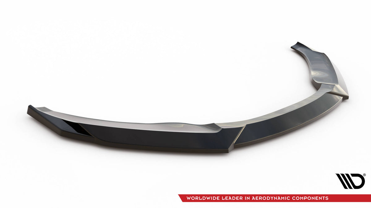 Street+ Spoilerlippe Front Ansatz V.1 passend für Audi TT S / S-Line 8S schwarz Hochglanz – Ansicht 5