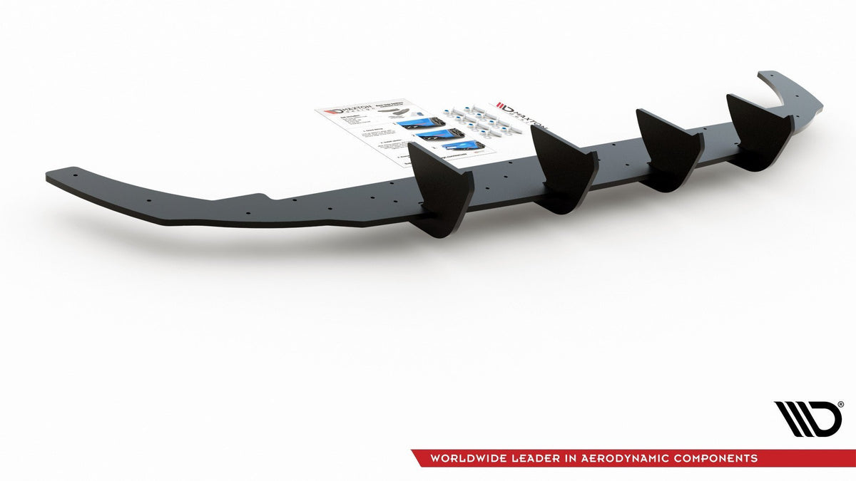 Robuste Racing Heckschürze V.1 passend für VW Golf Hatchback Mk8 / Mk8 Facelift – Ansicht 8