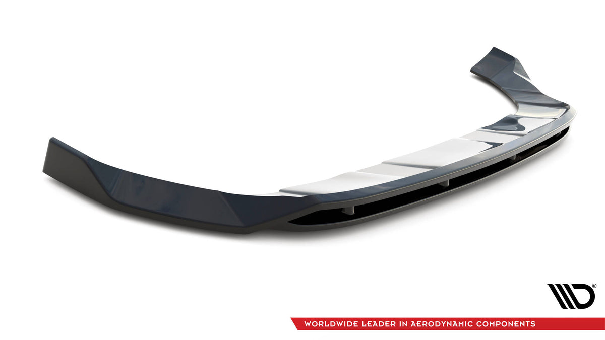 Street+ Spoilerlippe Front Ansatz passend für Seat Ateca Mk1 schwarz Hochglanz – Ansicht 5