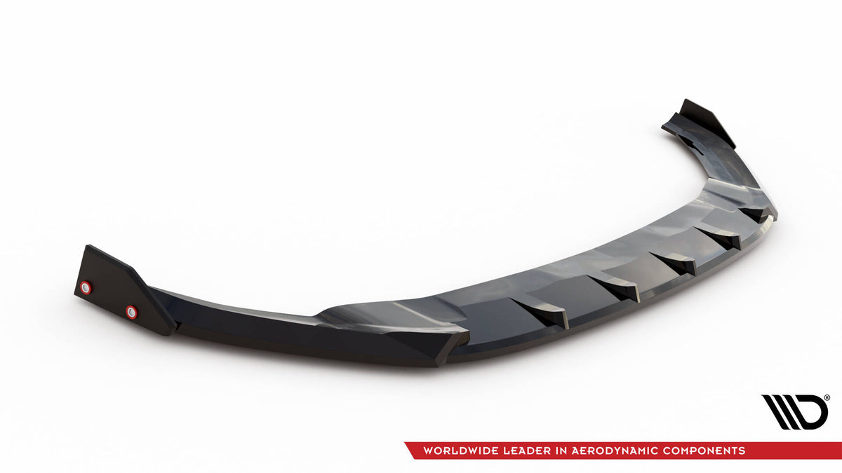 Street+ Spoilerlippe Front Ansatz V.5 + Flaps passend für VW Golf R / R-Line Mk7 – Ansicht 6