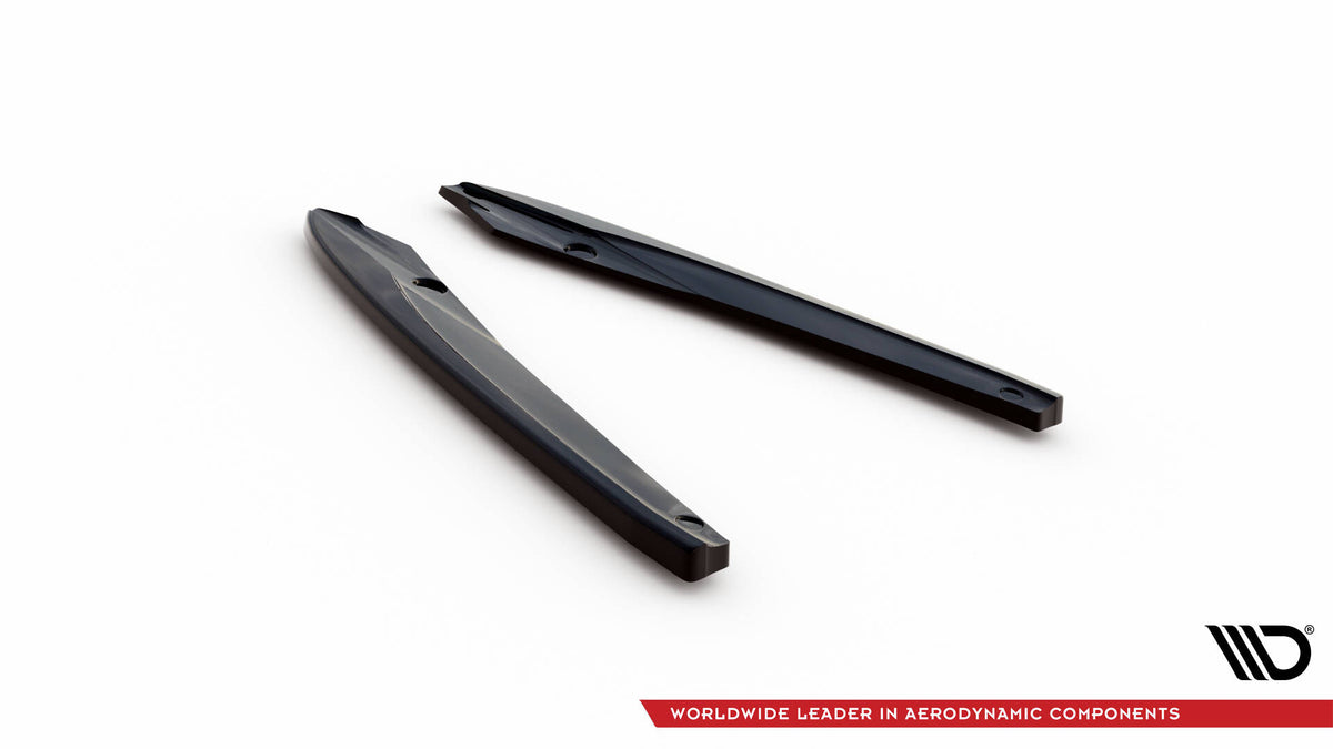 Heck Ansatz Flaps Diffusor V.2 passend für Seat Leon ST FR Mk4 schwarz Hochglanz – Ansicht 6