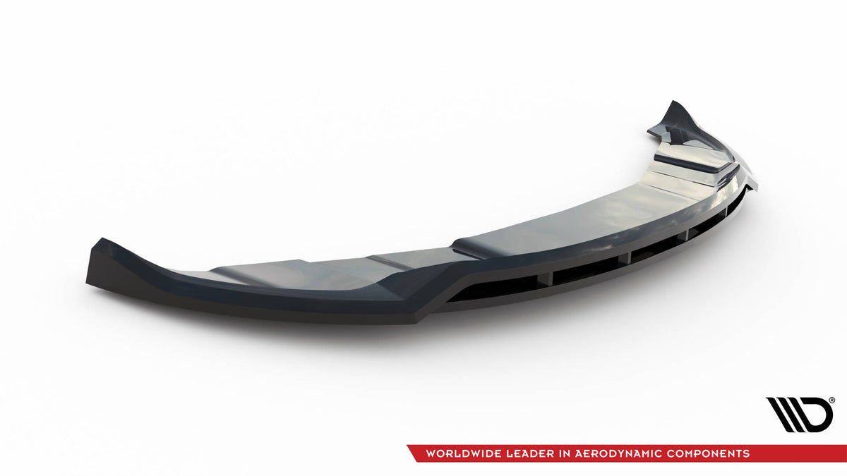 Street+ Spoilerlippe Front Ansatz passend für Land Rover Range Rover Evoque HSE Dynamic Mk1 Facelift schwarz Hochglanz – Ansicht 5