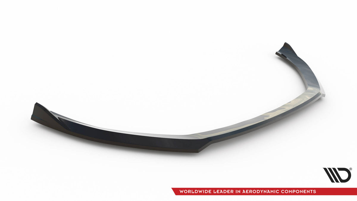 Street+ Spoilerlippe Front Ansatz V.2 passend für Audi A3 Limousine 8V schwarz Hochglanz – Ansicht 5