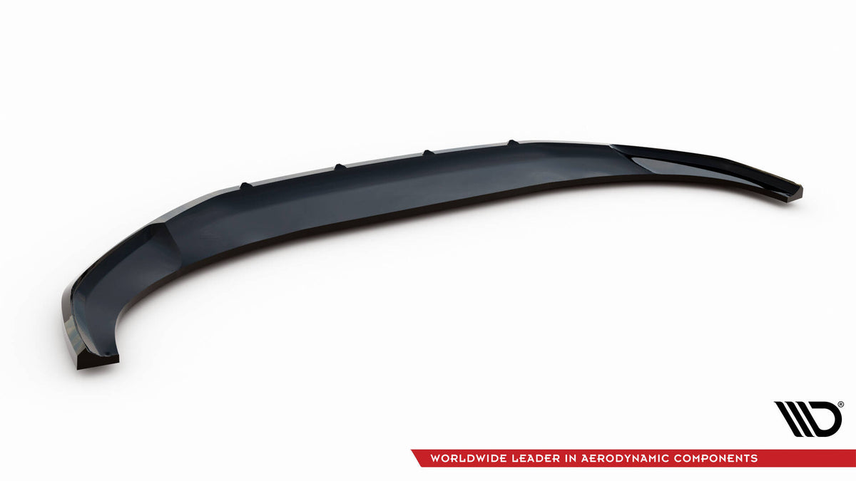 Street+ Spoilerlippe Front Ansatz V.1 passend für Audi Q3 Sportback F3 schwarz Hochglanz – Ansicht 7