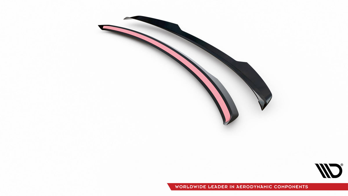 Höher Spoiler Heckspoiler Lippe Audi e-tron schwarz Hochglanz – Ansicht 5