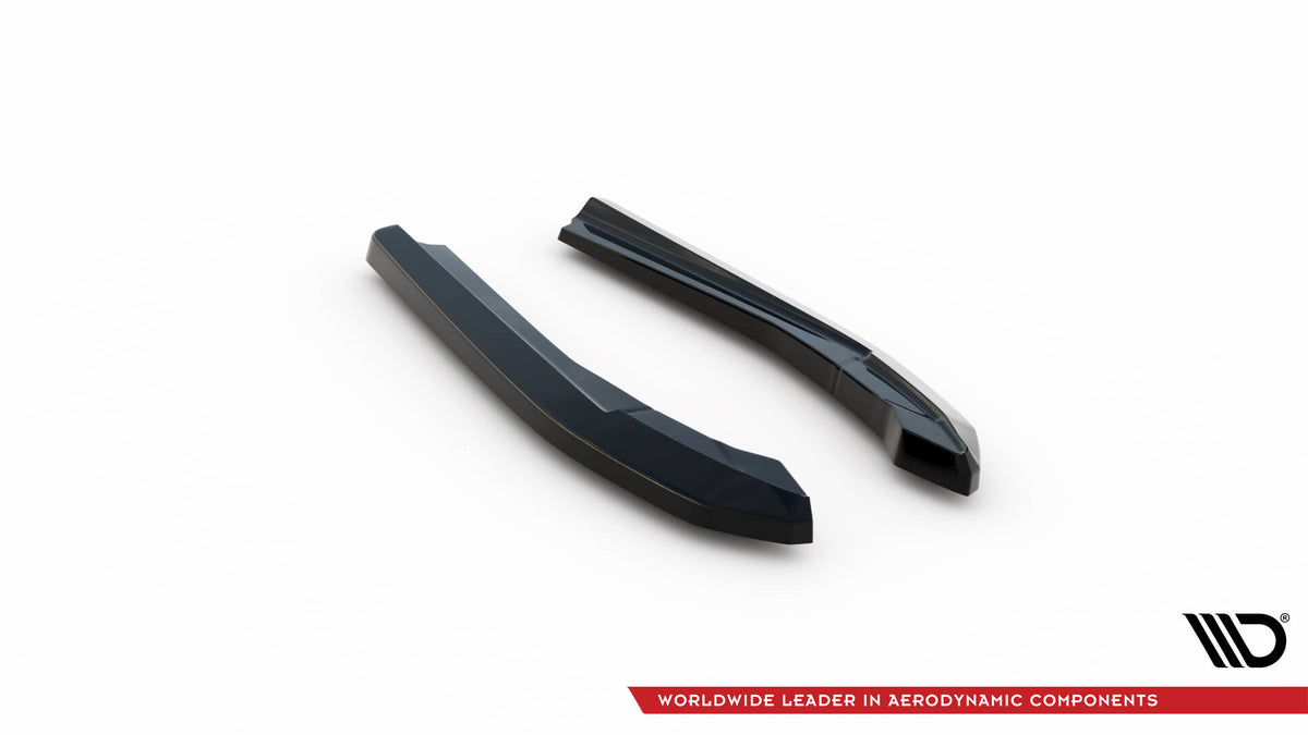 Heck Ansatz Flaps Diffusor V.1 passend für BMW M440i Gran Coupe G26 schwarz Hochglanz – Ansicht 6
