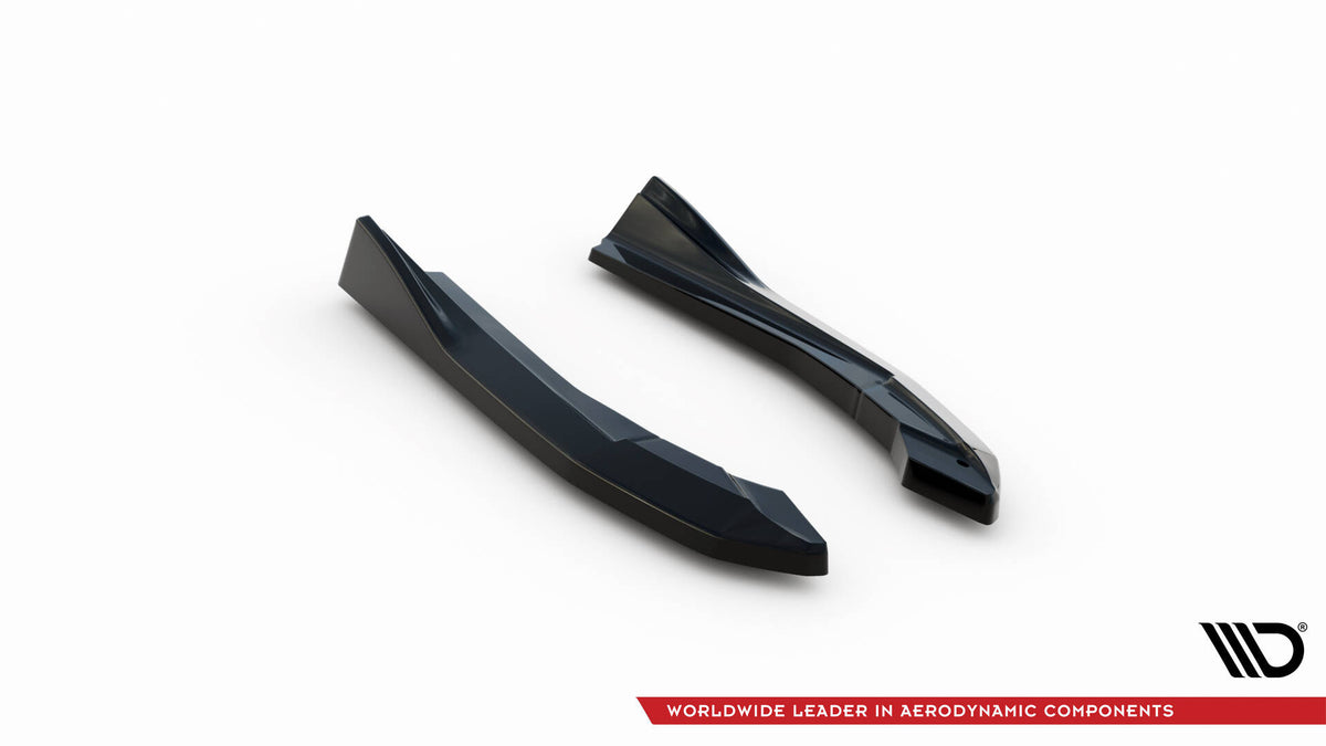 Heck Ansatz Flaps Diffusor V.2 passend für BMW M440i Gran Coupe G26 schwarz Hochglanz – Ansicht 6