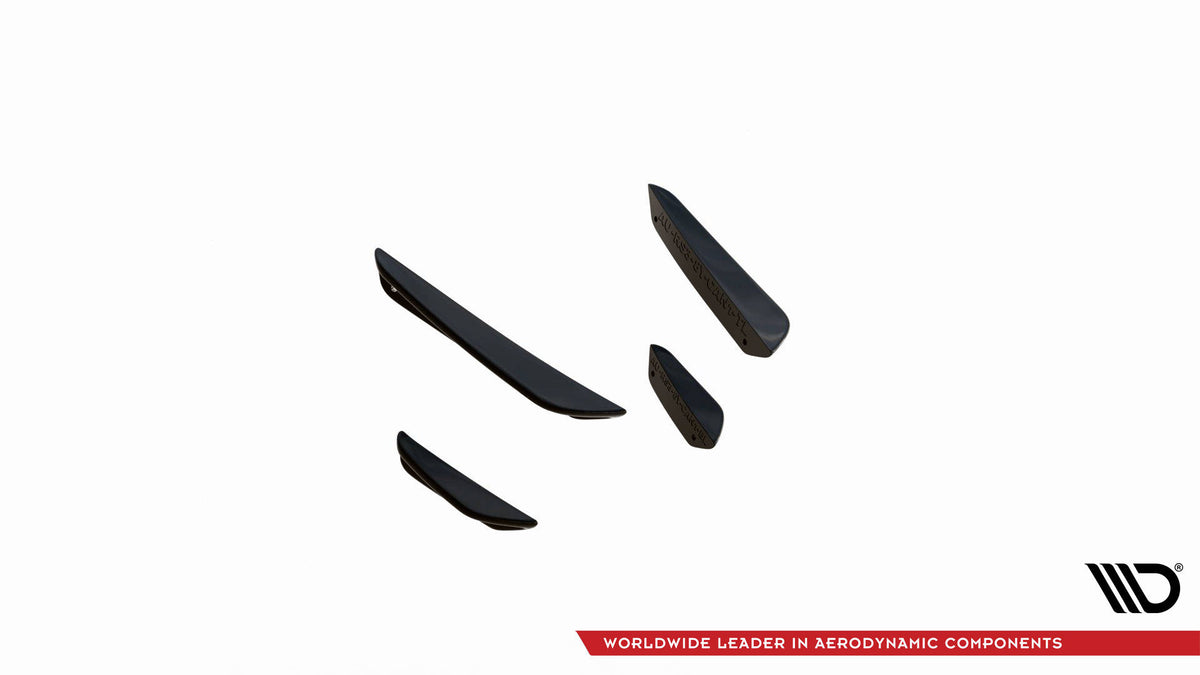 Stoßstangen Flaps Wings vorne Canards passend für Ford Transit Custom MSRT Mk2 – Ansicht 5