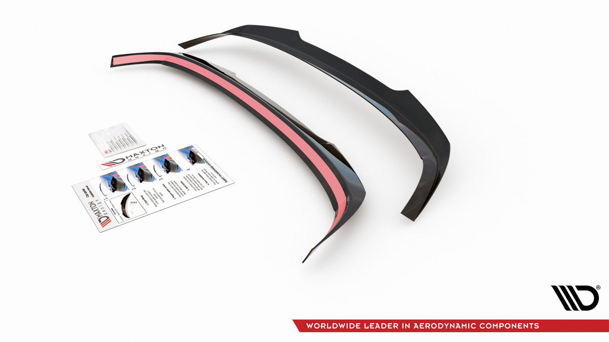 Heckspoiler Lippe V.2 VW Golf Hatchback Mk8 / Mk8 Facelift schwarz Hochglanz – Ansicht 7