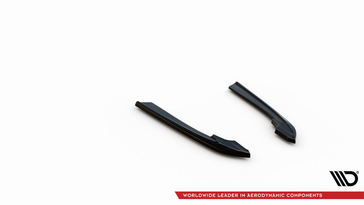 Heck Ansatz Flaps Diffusor V.3 passend für BMW M340i / M-Paket G20 / G21 schwarz Hochglanz – Ansicht 4