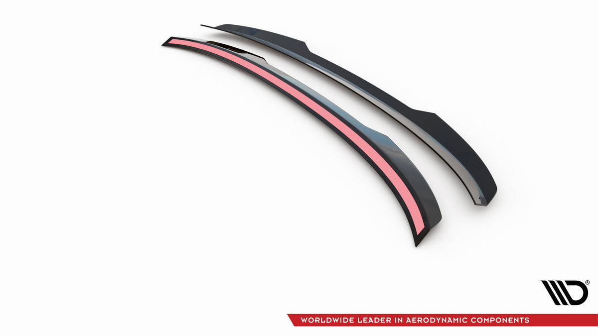 Heckspoiler Lippe Audi A6 Limousine C8 / C8 Facelift schwarz Hochglanz – Ansicht 5
