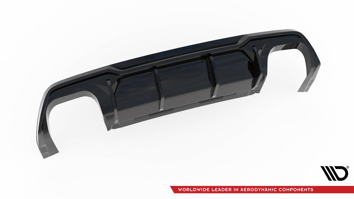 Diffusor Heck Ansatz V.3 passend für + Endrohre passend für Cupra Formentor VZ Mk1 / Mk1 Facelift – Ansicht 9