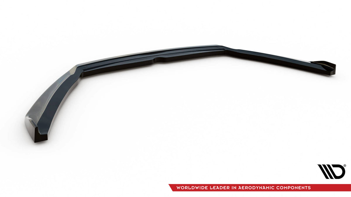 Street+ Spoilerlippe Front Ansatz V.2 passend für Jaguar F-Type X152 Facelift schwarz Hochglanz – Ansicht 6