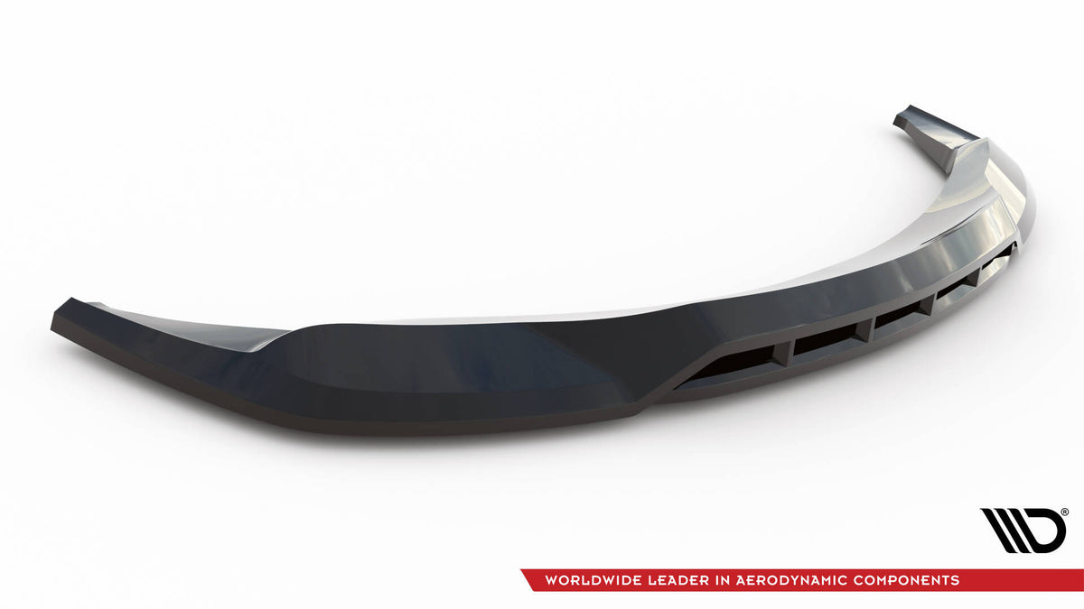 Street+ Spoilerlippe Front Ansatz passend für BMW 7 E65 schwarz Hochglanz – Ansicht 5