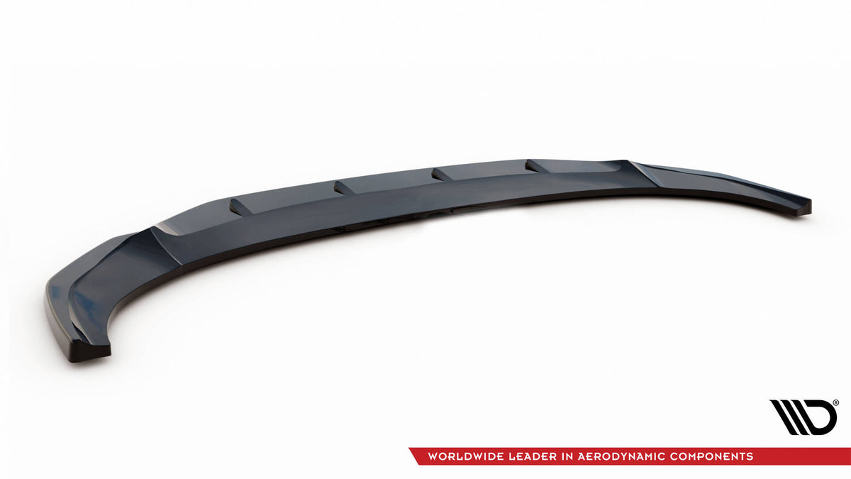 Street+ Spoilerlippe Front Ansatz V.2 passend für Audi RSQ3 Sportback / SUV F3 schwarz Hochglanz – Ansicht 6