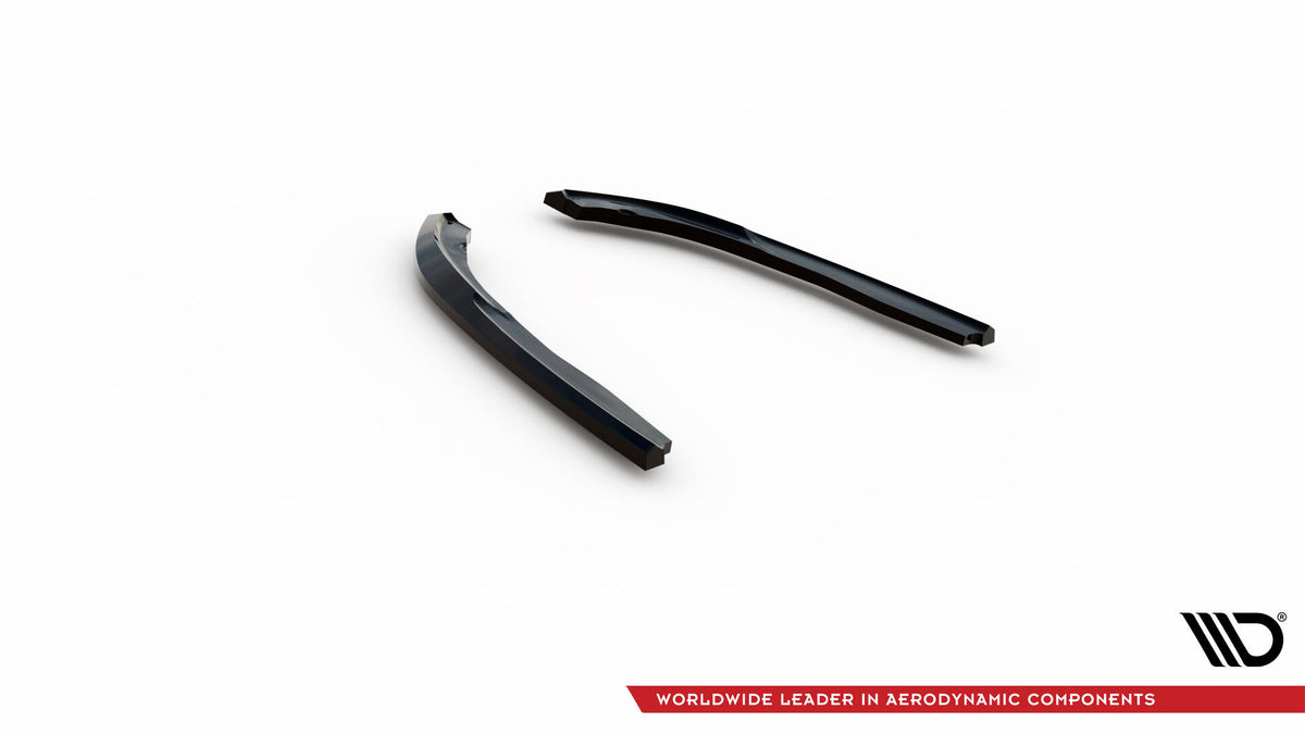 Heck Ansatz Flaps Diffusor passend für BMW 4er Coupe / Cabrio G22 / G23 schwarz Hochglanz – Ansicht 6