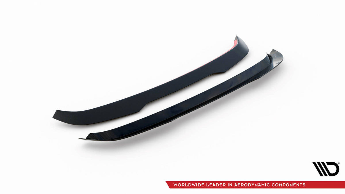 Heckspoiler Lippe Opel Corsa F ( Mk6) schwarz Hochglanz – Ansicht 6