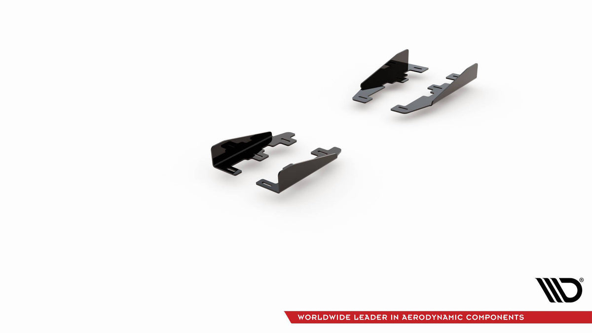 Seitenschweller Flaps passend für BMW 1er F20 M135i / M140i / M-Paket schwarz Hochglanz – Ansicht 7
