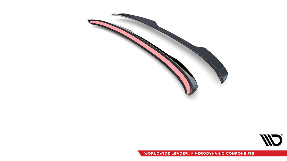 Höher Heckspoiler Lippe Ford Mustang Mach-E Mk1 schwarz Hochglanz – Ansicht 5