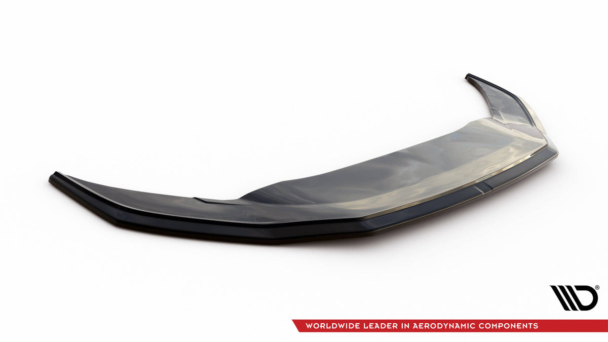 Street+ Spoilerlippe Front Ansatz V.1 passend für VW Arteon R-Line Limousine / Shooting Brake Mk1 schwarz Hochglanz – Ansicht 5