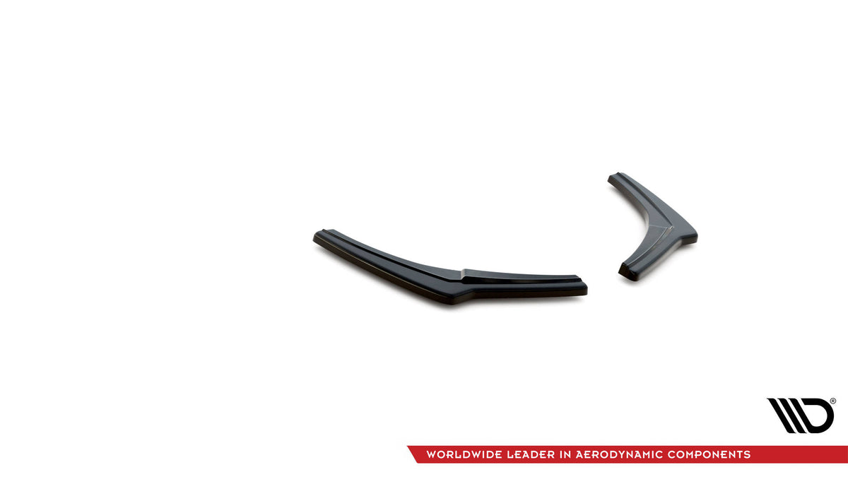 Heck Ansatz Flaps Diffusor V.2 passend für BMW 1er F20/F21 M-POWER FACELIFT schwarz Hochglanz – Ansicht 6