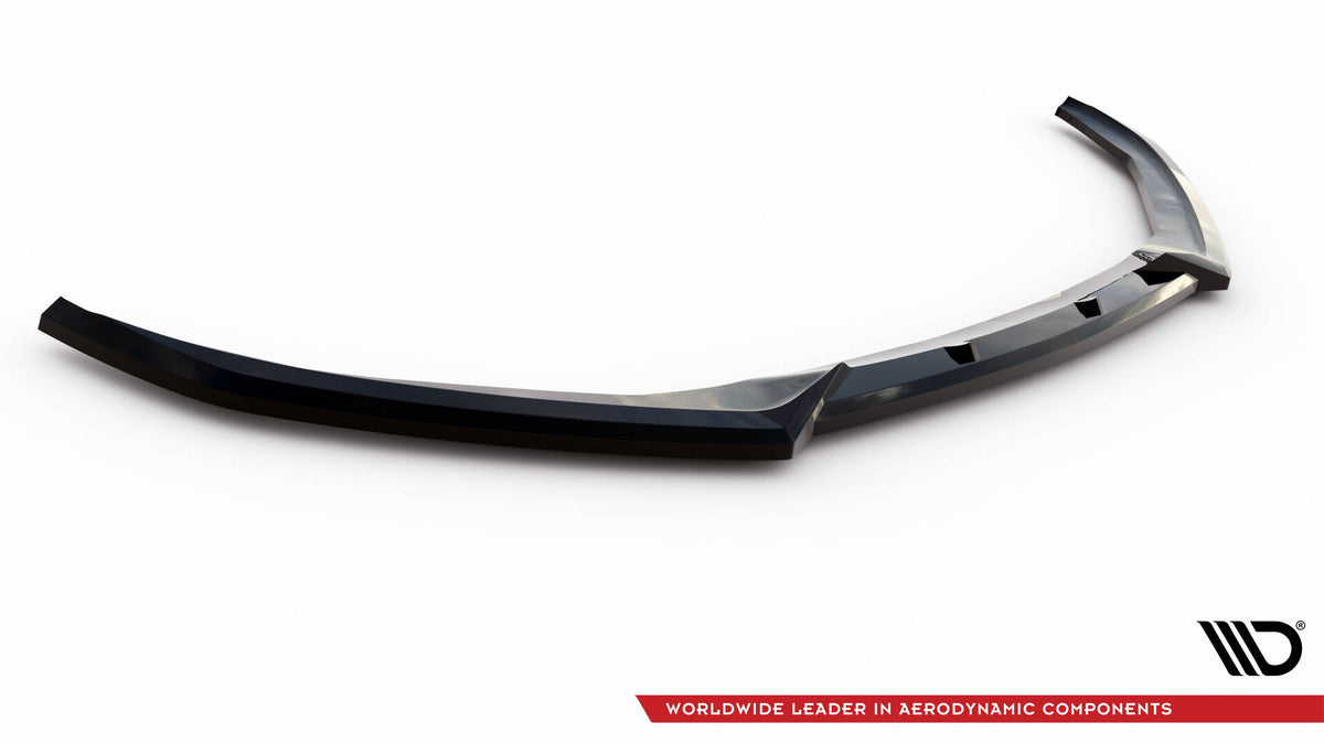 Street+ Spoilerlippe Front Ansatz V.2 passend für Jaguar XE R-Sport X760 schwarz Hochglanz – Ansicht 5