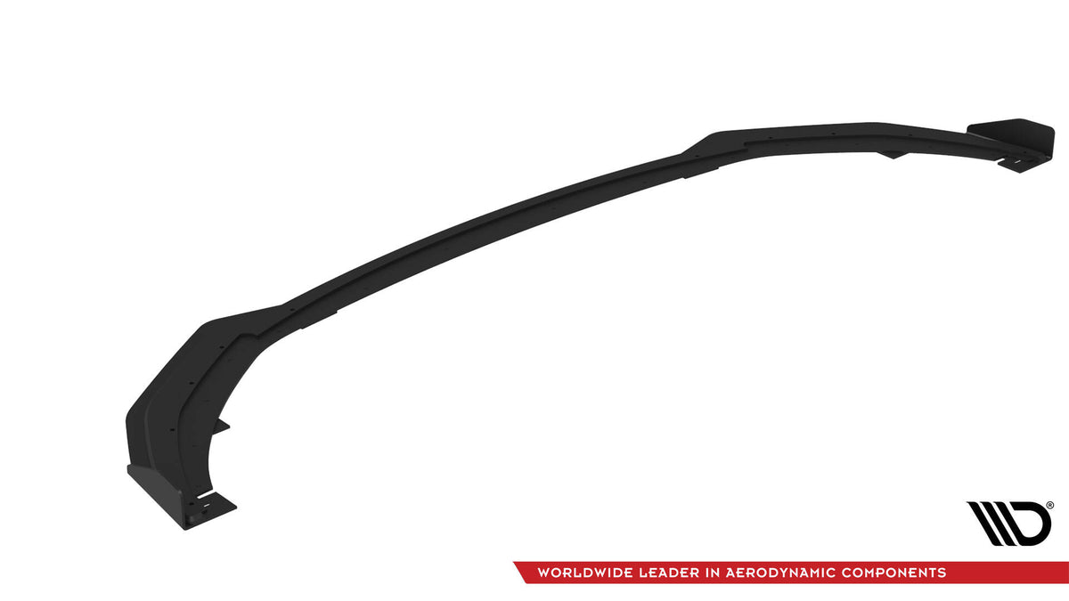 Street Pro Street+ Spoilerlippe Front Ansatz + Flaps passend für Kia Stinger GT / GT-Line / Standard Mk1 schwarz Hochglanz – Ansicht 7