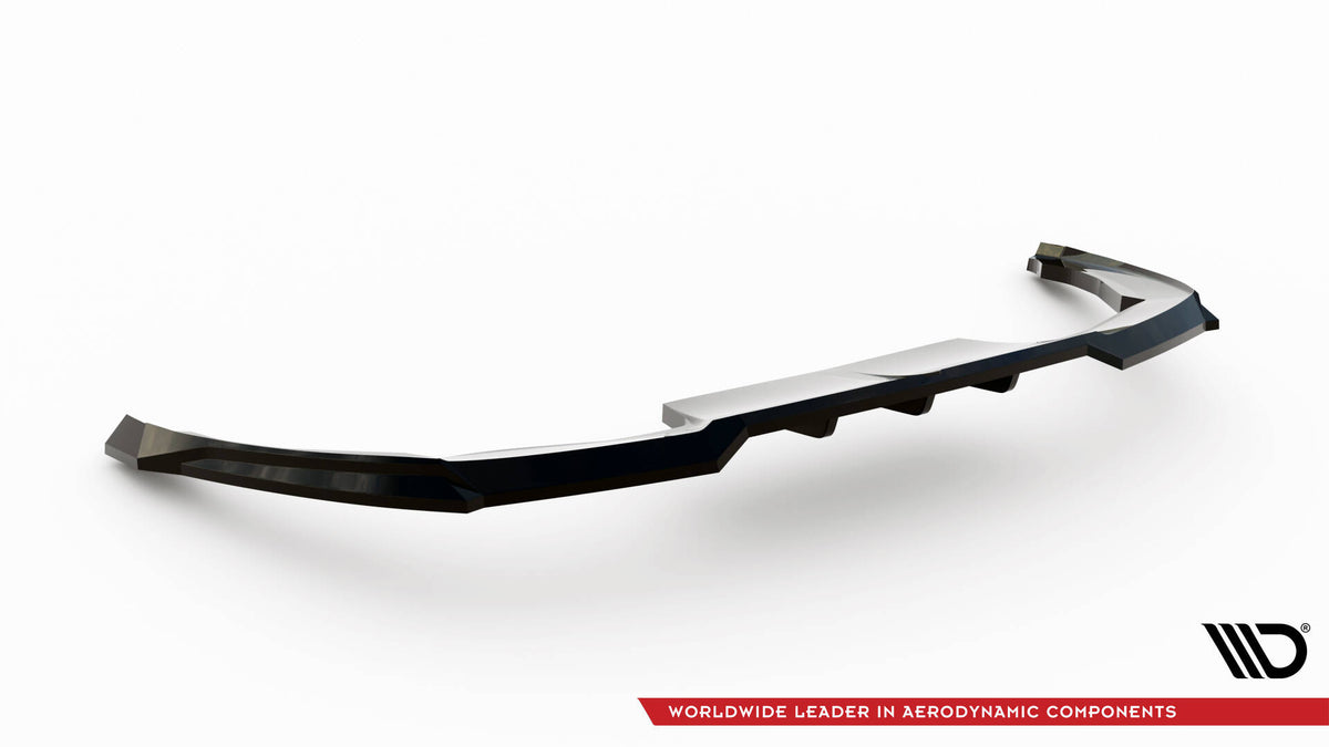 Street+ Mittlerer Diffusor RACE passend für Peugeot 408 Mk1 schwarz Hochglanz – Ansicht 6