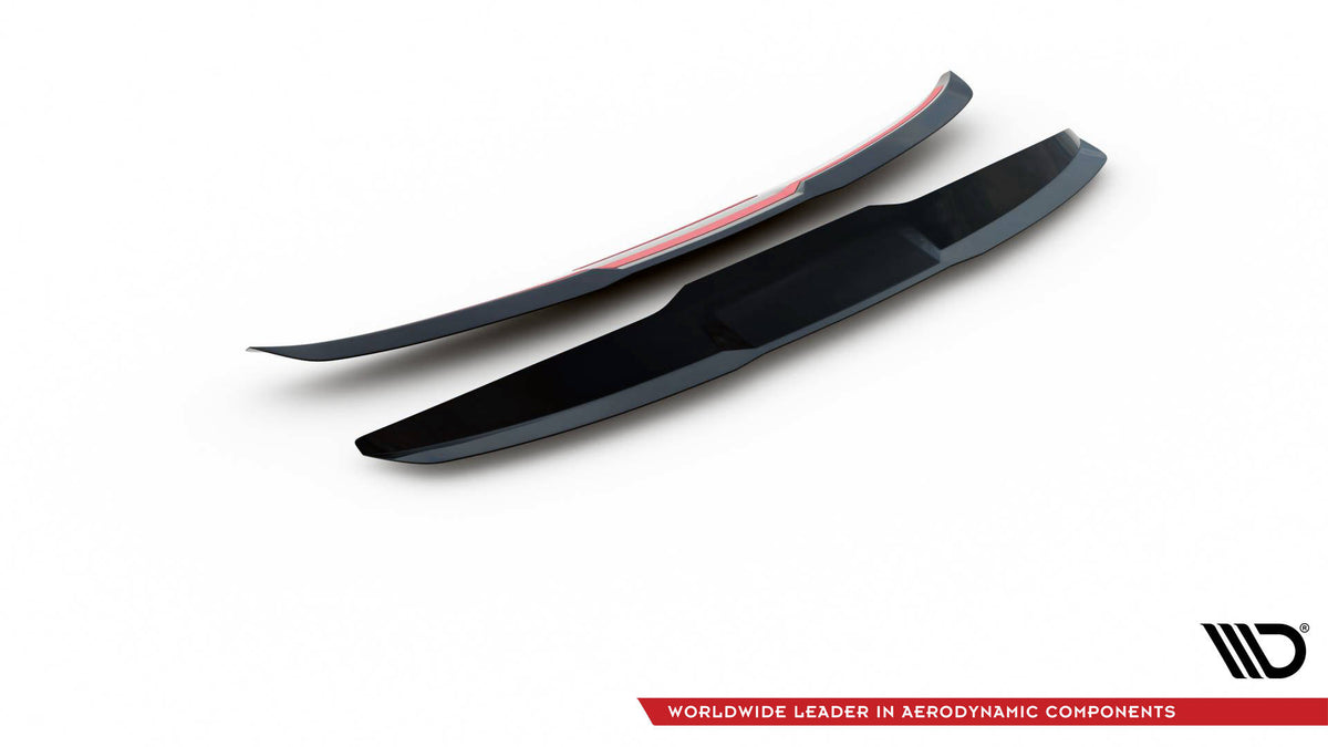 Heckspoiler Lippe SEAT IBIZA 4 SPORTCOUPE (vor Facelift) schwarz Hochglanz – Ansicht 6