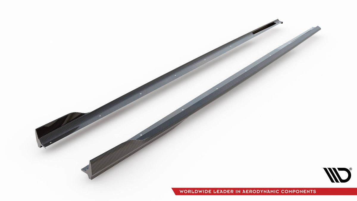Prepreg Carbon Fiber Seitenschweller BMW 7 M-Paket G11 Facelift – Ansicht 6