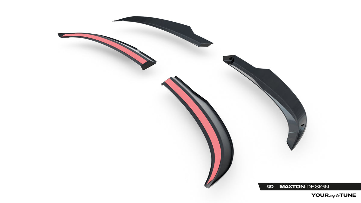 Höher Heckspoiler Lippe Omoda 9 Mk1 schwarz Hochglanz – Ansicht 6