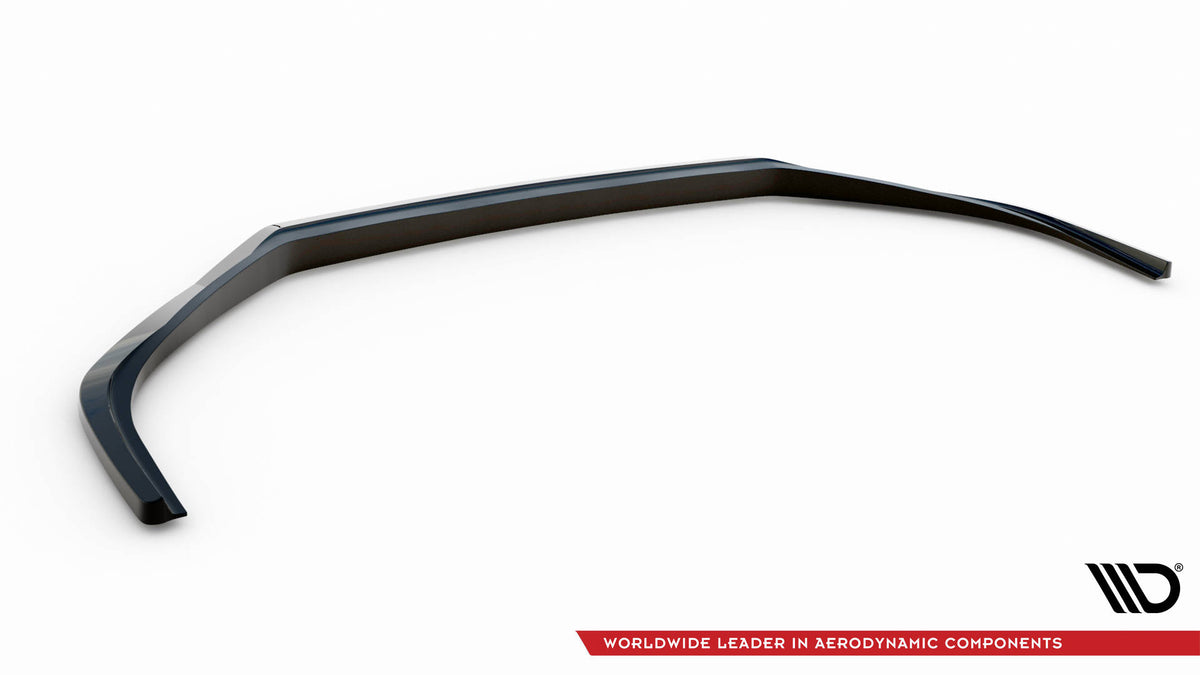Street+ Spoilerlippe Front Ansatz V.1 passend für Lexus ES F Sport Mk7 schwarz Hochglanz – Ansicht 6