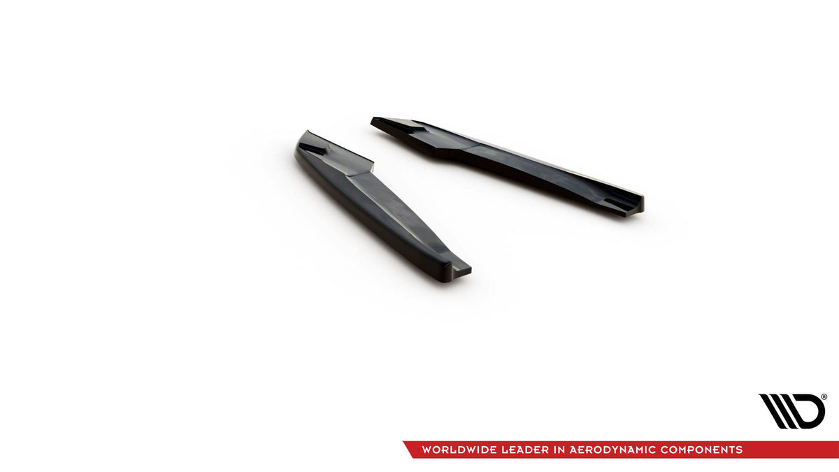 Heck Ansatz Flaps Diffusor V.1 passend für Audi S5 Coupe F5 schwarz Hochglanz – Ansicht 6