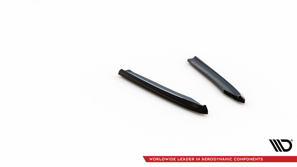 Heck Ansatz Flaps Diffusor passend für Audi S8 D4 schwarz Hochglanz – Ansicht 5