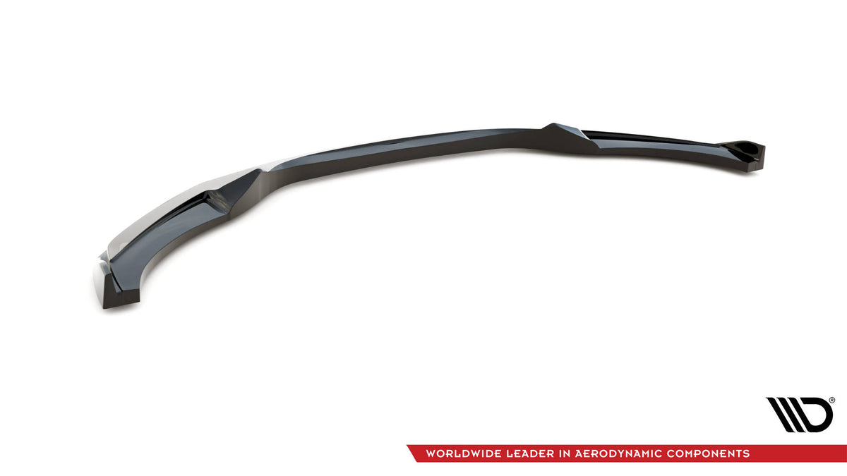Street+ Spoilerlippe Front Ansatz V.1 passend für BMW 2 M-Paket F22 schwarz Hochglanz – Ansicht 6