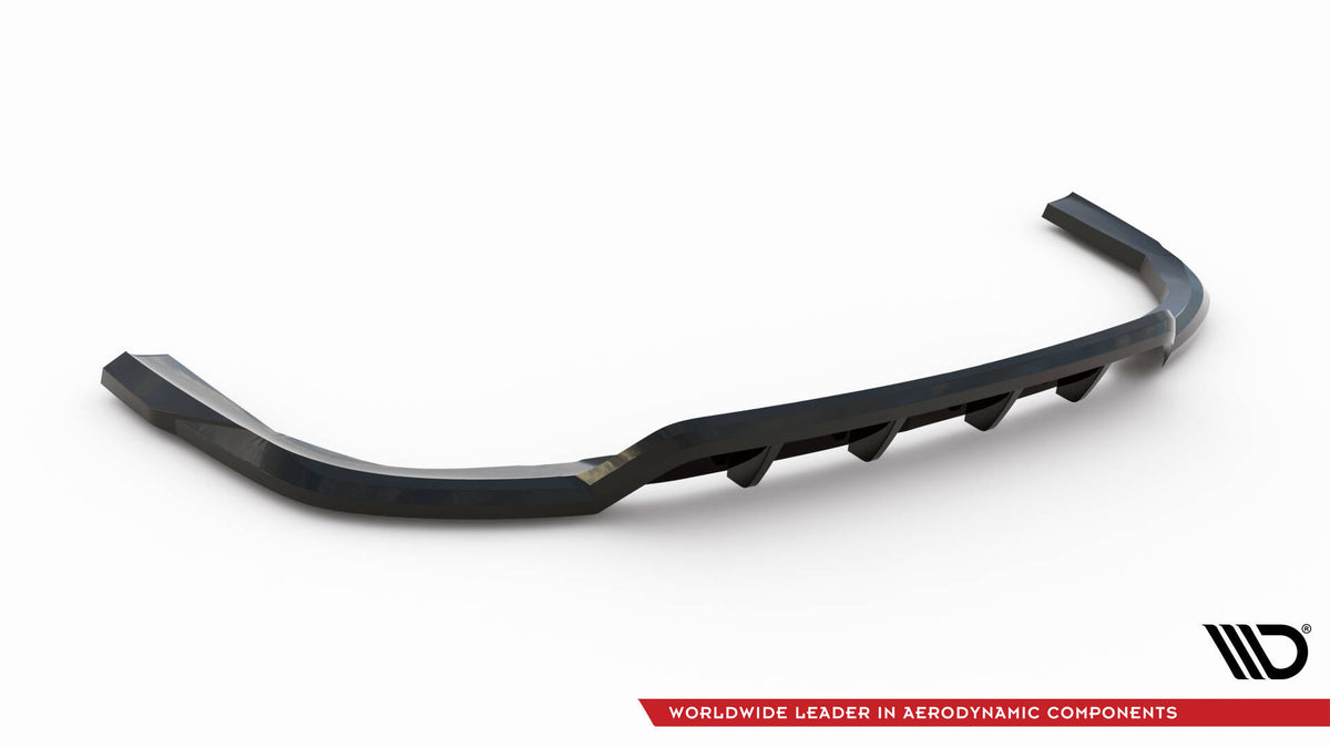 Street+ Mittlerer Diffusor RACE passend für V.1 BMW X5 M-Paket G05 Facelift schwarz Hochglanz – Ansicht 6