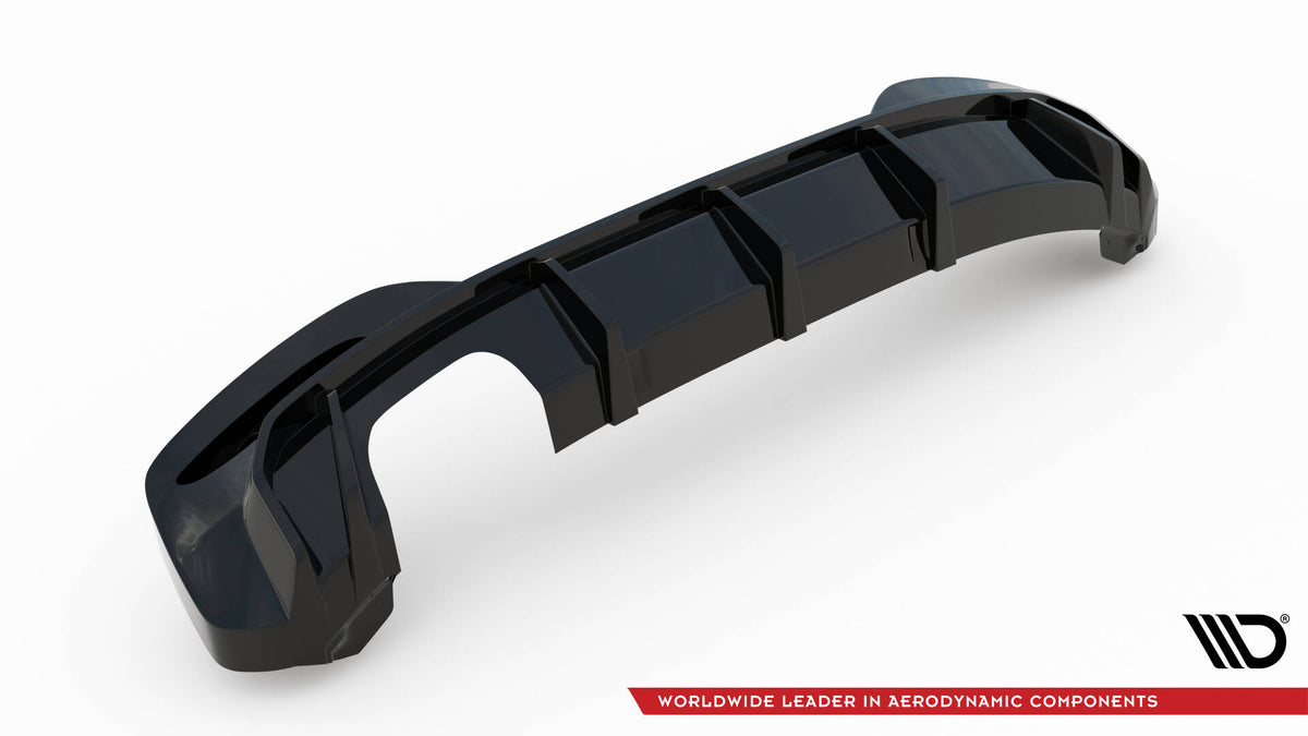 Diffusor Heck Ansatz V.3 passend für BMW 1er M-Paket F20 Facelift (Doppelauspuff li.) – Ansicht 5