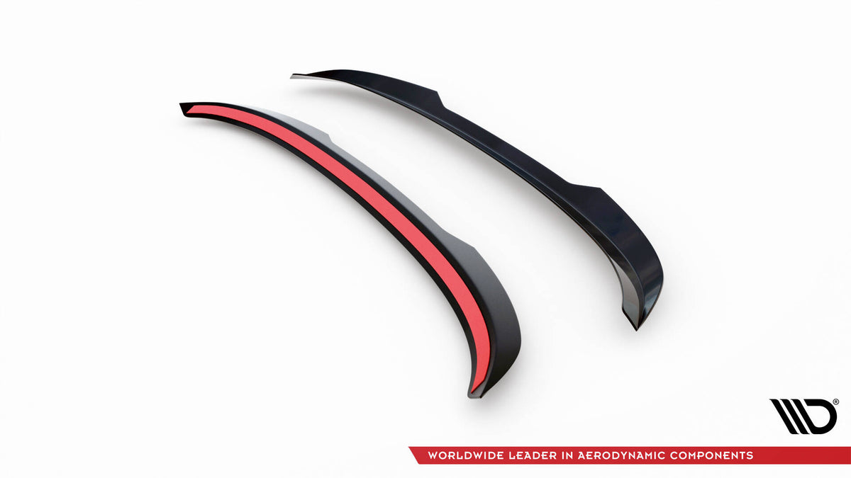 Heckspoiler Lippe Peugeot 308 SW Mk3 schwarz Hochglanz – Ansicht 5