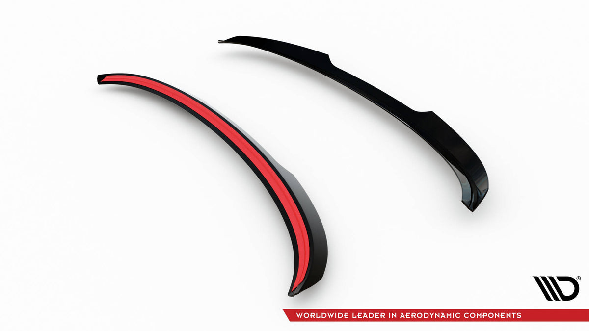 Heckspoiler Lippe Kia Sportage GT-Line Mk5 schwarz Hochglanz – Ansicht 6