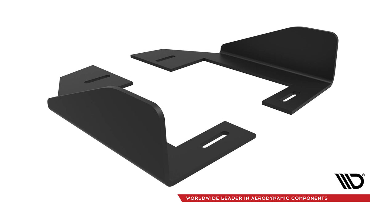 Seitenschweller Flaps passend für Kia Proceed GT / GT-Line Mk1 Facelift / Ceed GT Mk3 Facelift  schwarz Hochglanz – Ansicht 6