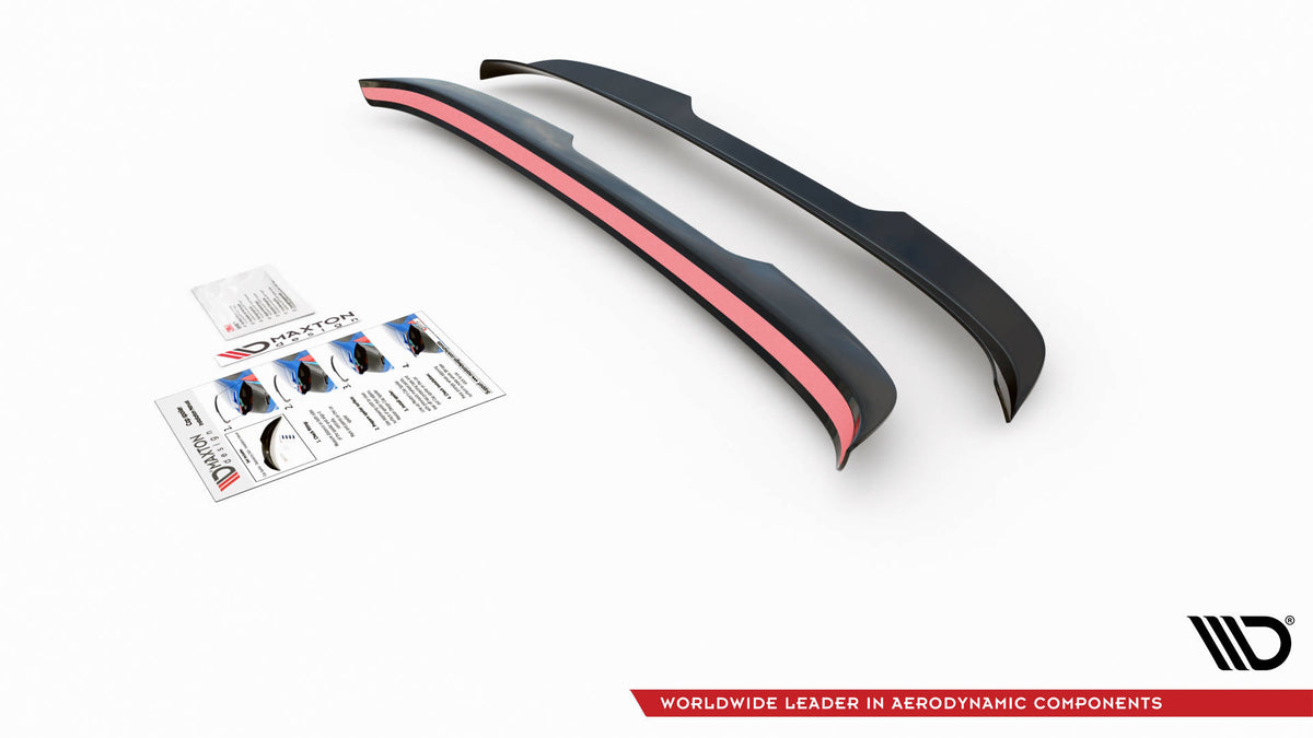 Heckspoiler Lippe Seat Tarraco FR Mk1 / VW Tiguan R / R-Line Mk2 / Mk2 Facelift schwarz Hochglanz – Ansicht 4