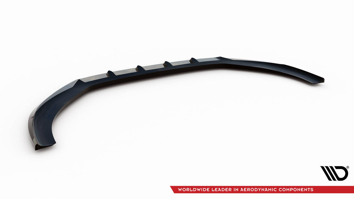Street+ Spoilerlippe Front Ansatz V.1 passend für Audi S3 / A3 S-Line Sportback / Hatchback 8V schwarz Hochglanz – Ansicht 6