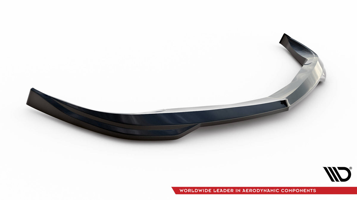 Street+ Spoilerlippe Front Ansatz passend für Chevrolet Corvette C6 schwarz Hochglanz – Ansicht 5