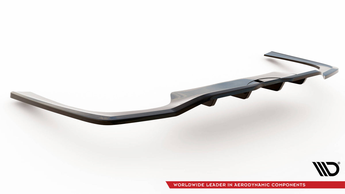 Street+ Mittlerer Diffusor RACE passend für Mercedes-Benz C AMG-Line W206 schwarz Hochglanz – Ansicht 6
