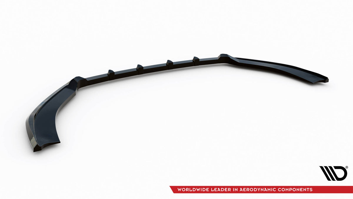 Street+ Spoilerlippe Front Ansatz V.3 passend für Audi RS3 Limousine 8V Facelift schwarz Hochglanz – Ansicht 6