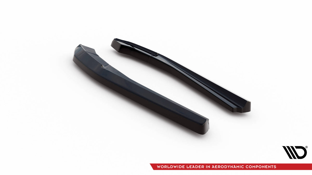 Heck Ansatz Flaps Diffusor V.1 passend für BMW M440i Gran Coupe G26 schwarz Hochglanz – Ansicht 5