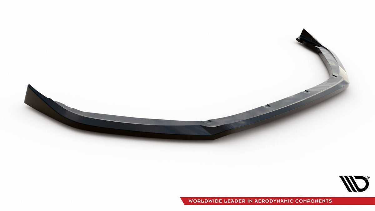 Street+ Spoilerlippe Front Ansatz V.2 passend für Peugeot 208 GT Mk2 schwarz Hochglanz – Ansicht 5