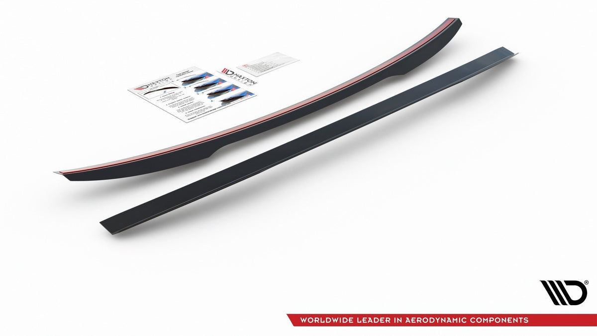 Heckspoiler Lippe Audi A7 C8 / C8 S-Line / S7 C8 / RS7 C8 schwarz Hochglanz – Ansicht 9