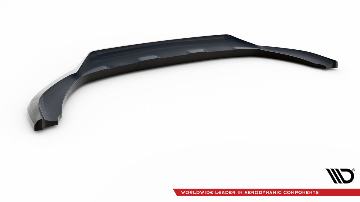 Street+ Spoilerlippe Front Ansatz passend für Volvo XC60 R-Design Mk1 Facelift schwarz Hochglanz – Ansicht 6