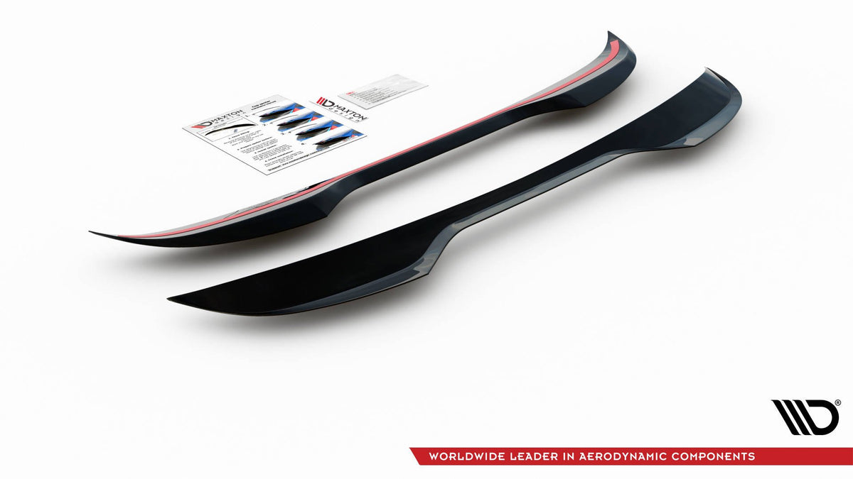 Heckspoiler Lippe VW Up GTI schwarz Hochglanz – Ansicht 4